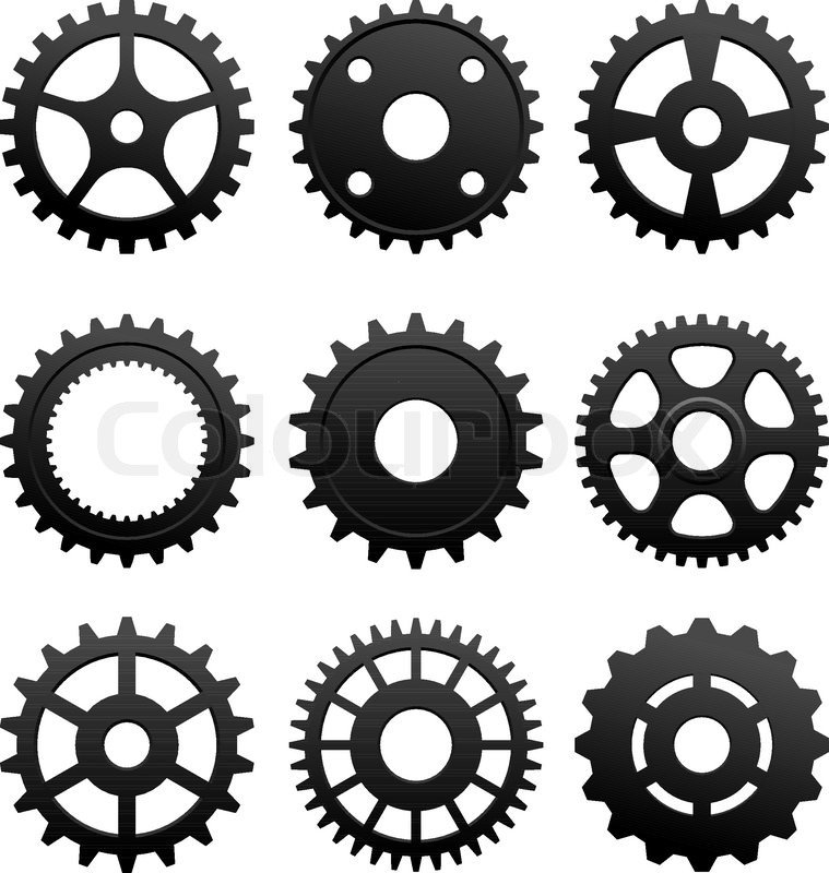 gear clipart vector - photo #23