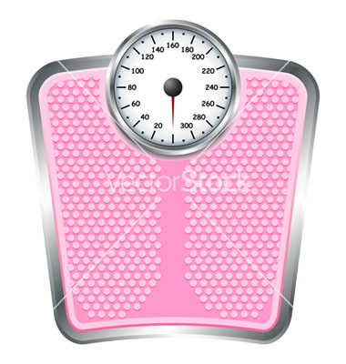 Pink Bathroom Scale