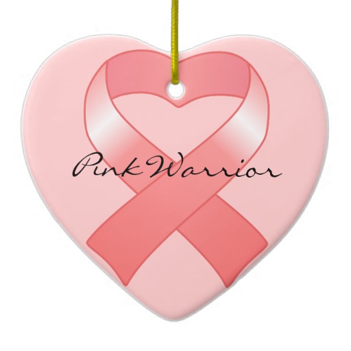 Pink Ribbon Heart