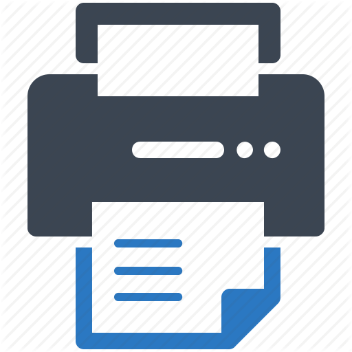 Printer Office Equipment Icons