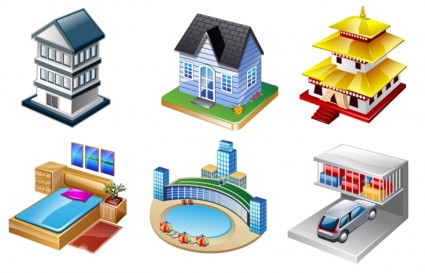 Real Estate Icons Free Download