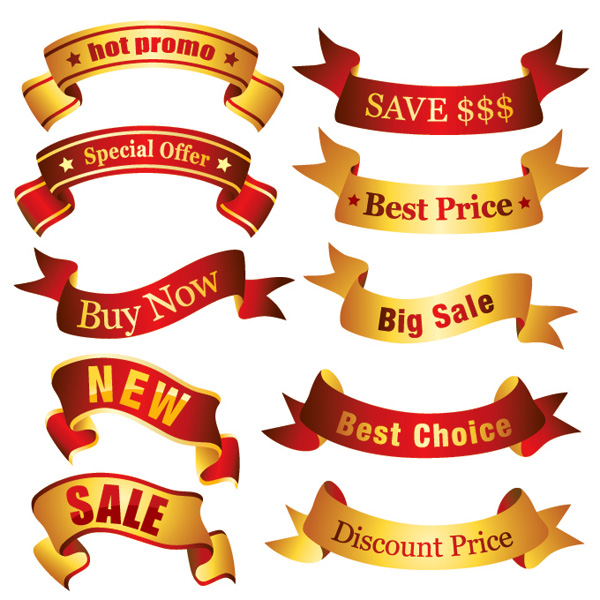 Ribbon Banner Vector Free Ribbon Banner Vector Free