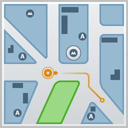 Road Map Icon PNG File