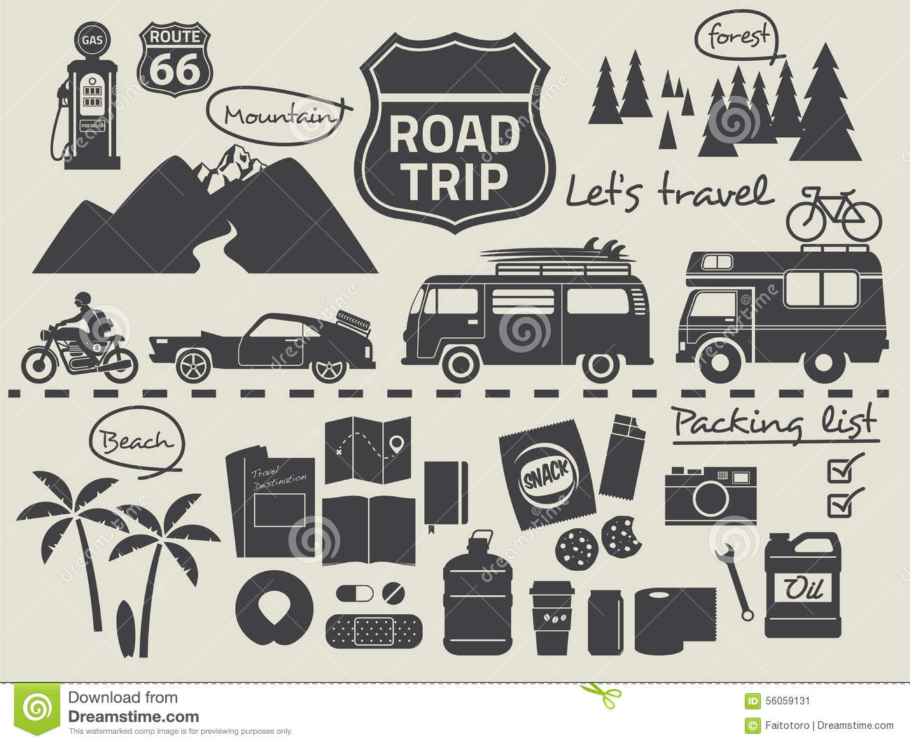 Road Trip Packing List Road Trip Packing List
