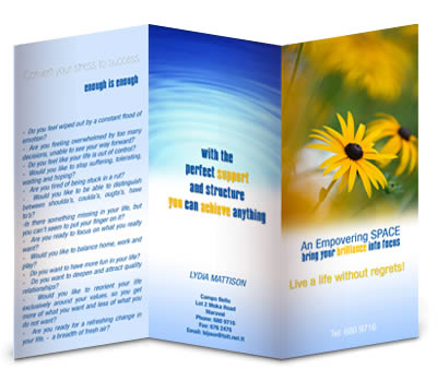 School Brochure Design Samples