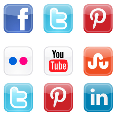 Social Media Icons Vector