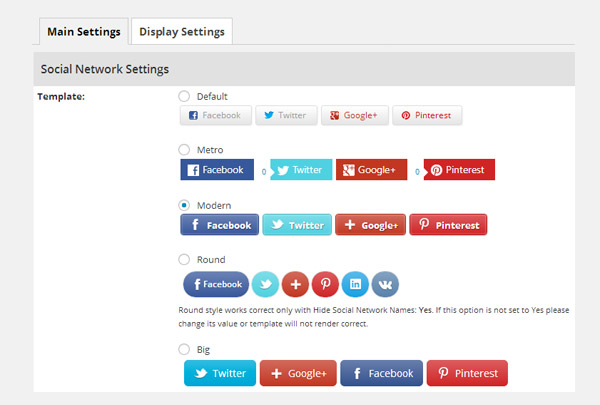 Social Media Share Buttons