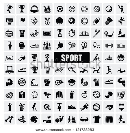 Sport Icons Vector Free