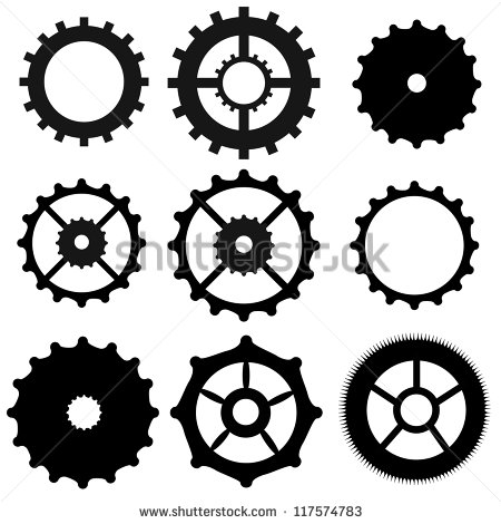 Steampunk Gear Vector Art