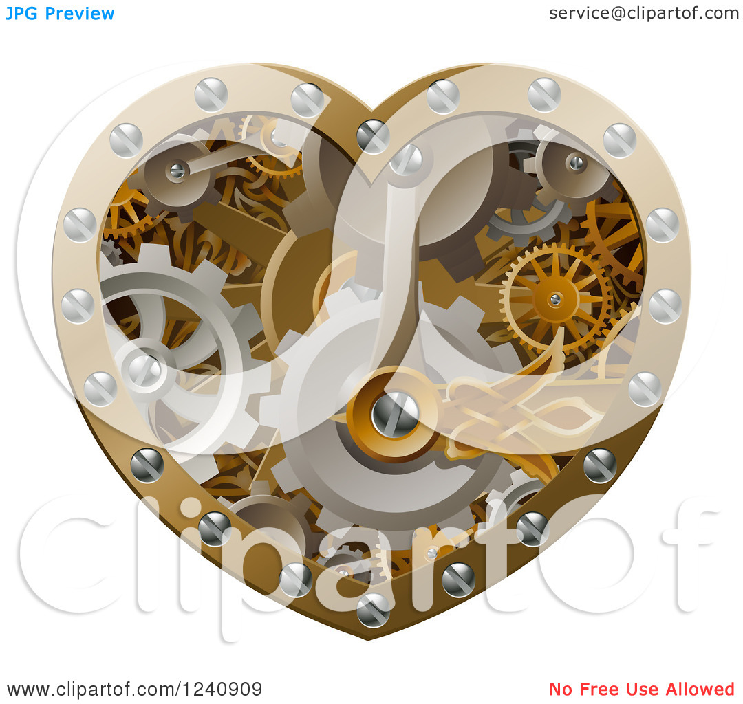 Steampunk Gears Clip Art Free