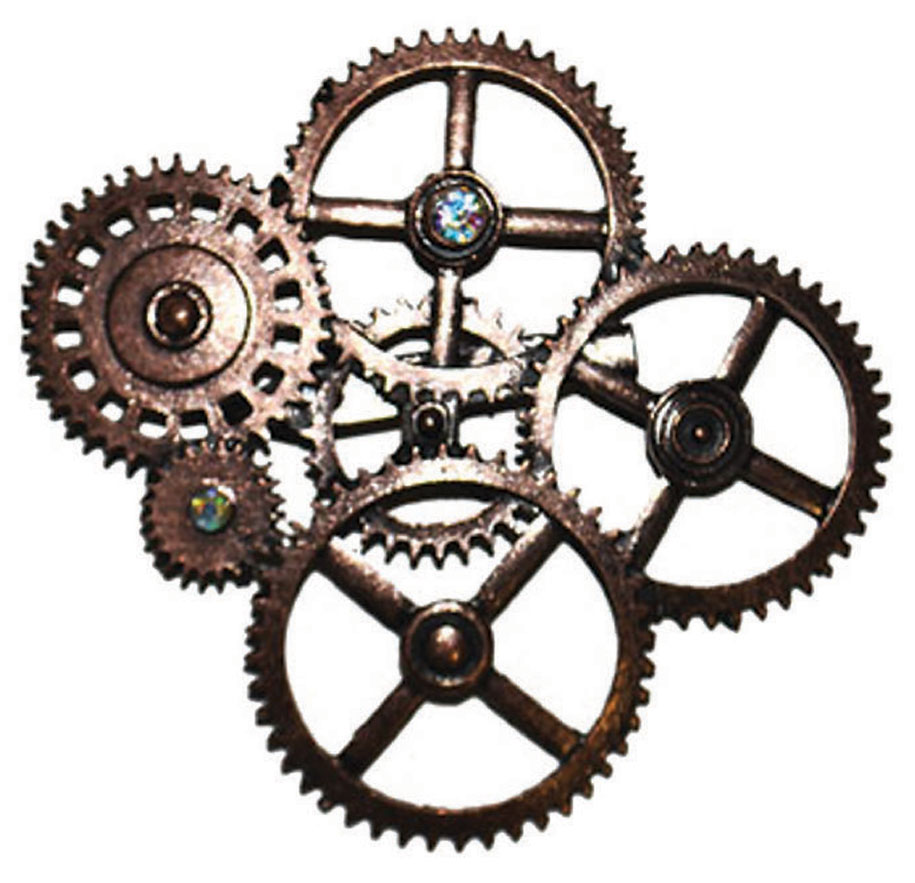 steampunk gears clipart - photo #47