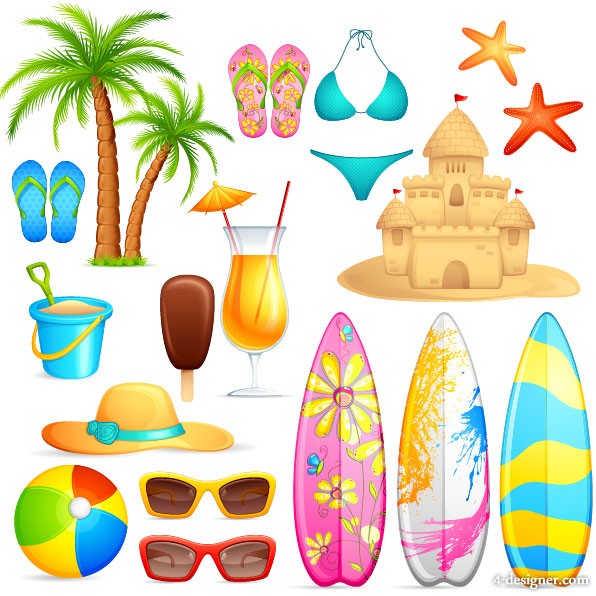 Summer Beach Ball Clip Art