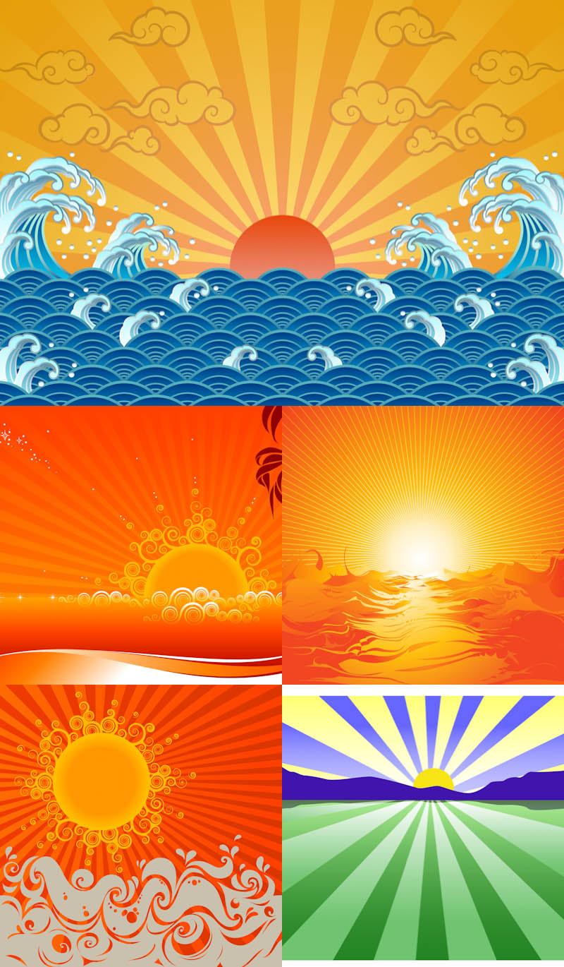 Sunrise Sunset Clip Art