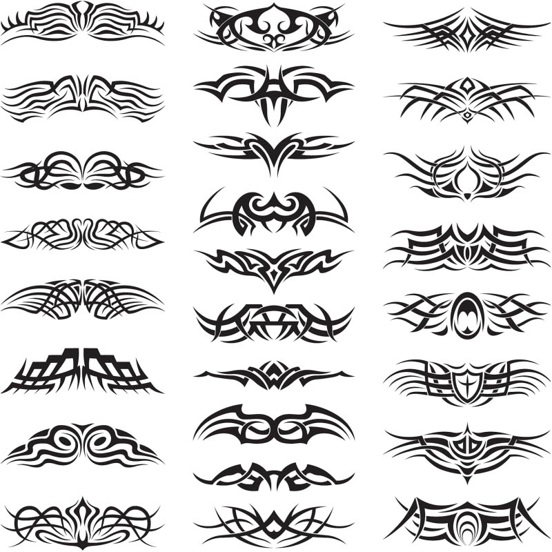 Tattoo Vector Tribal Pattern