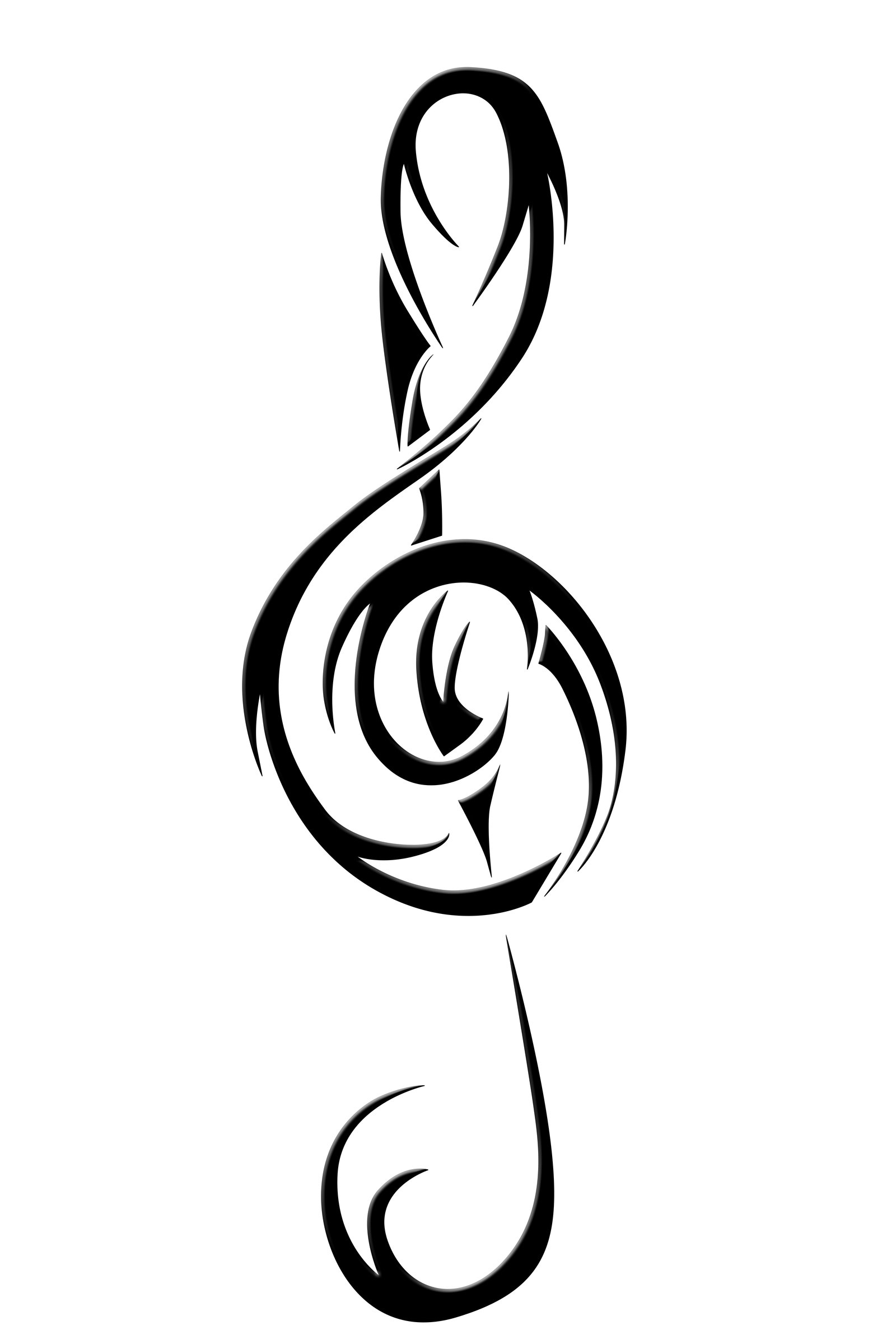 Treble Clef Art