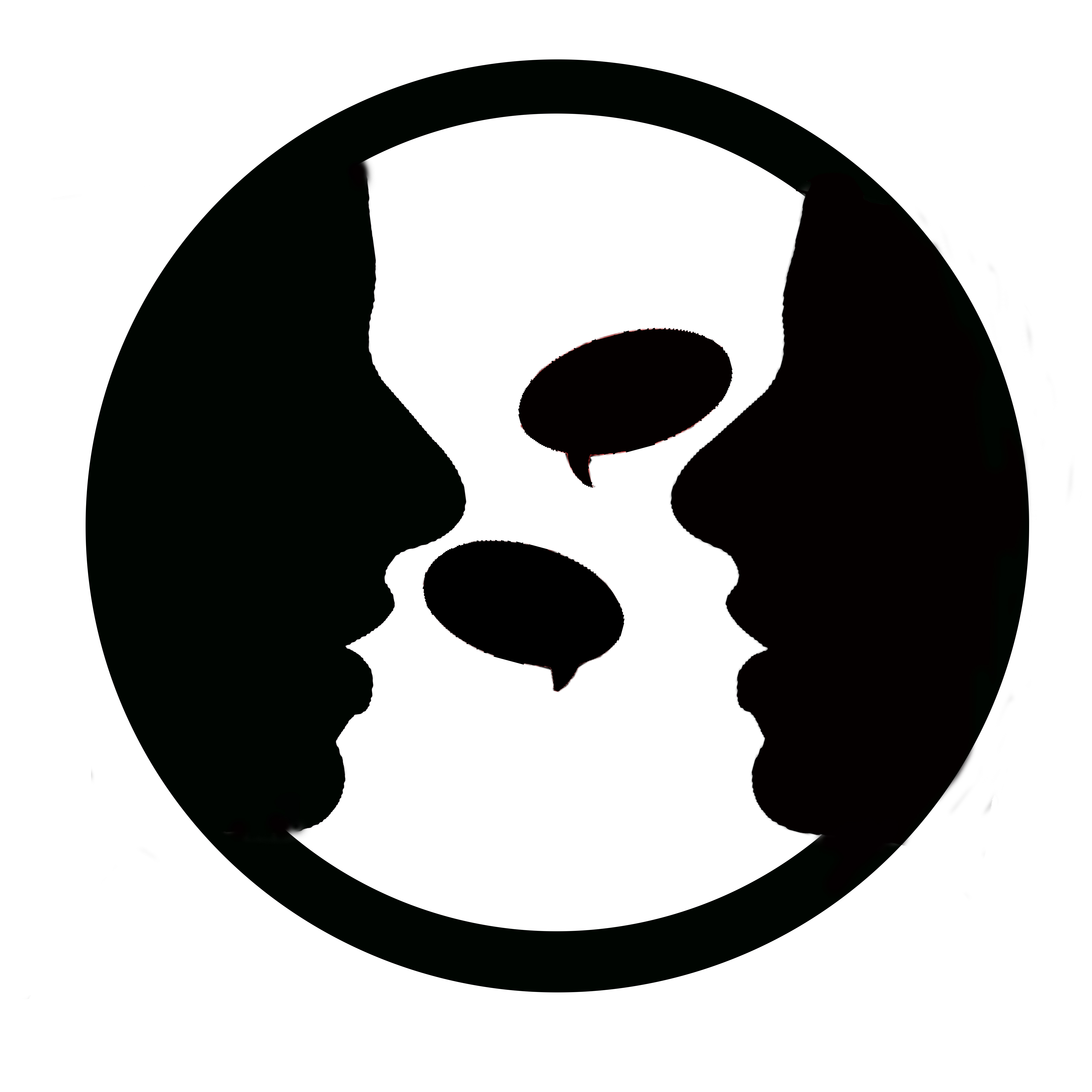 Two People Talking Two People Talking