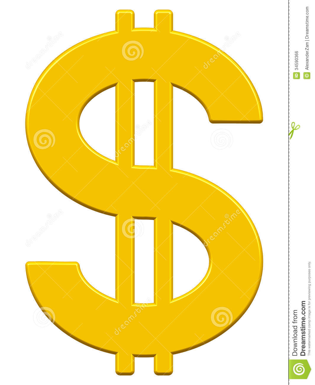 US Dollar Sign Symbol