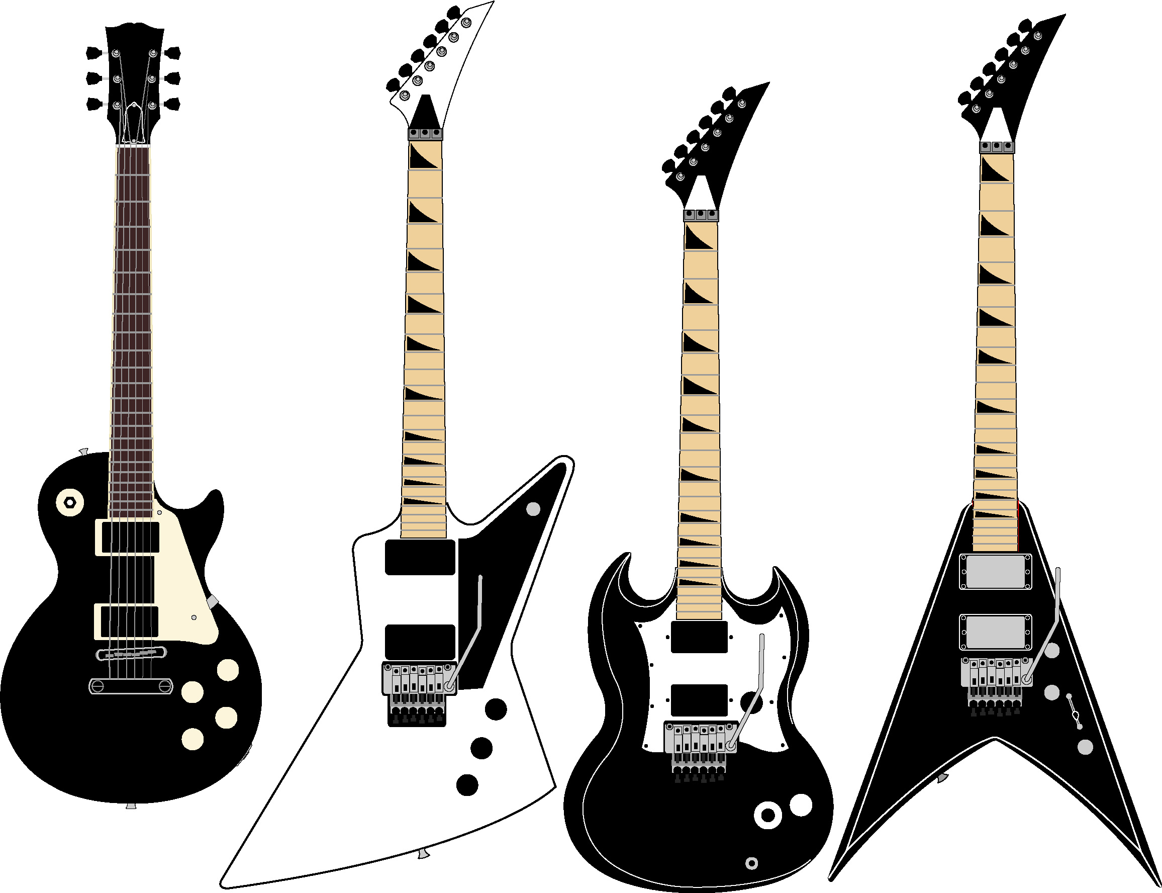 Vector Guitar Clip Art