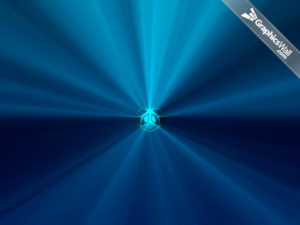 Vector Light Rays Graphic