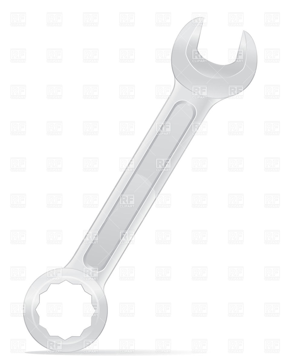 Vector Wrench Free Clip Art