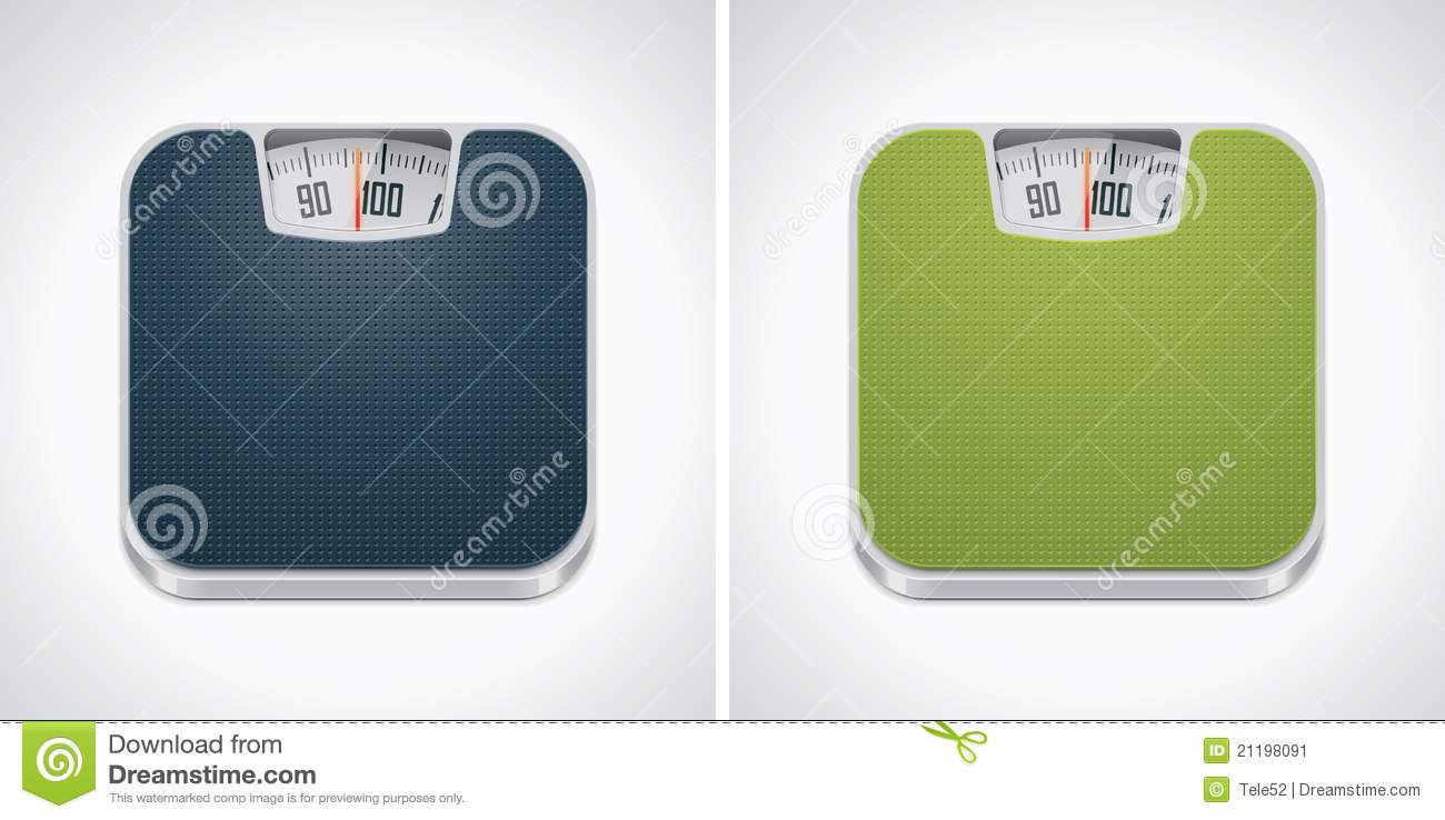 Weight Scale Vector Icon