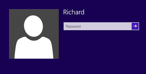 Windows 8 Default Account Icon