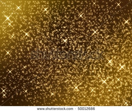 Abstract Art Gold Dust