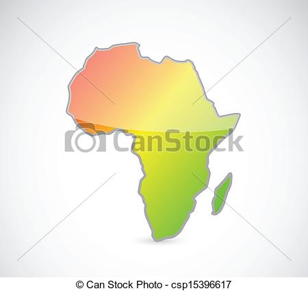 Africa Map Outline Clip Art