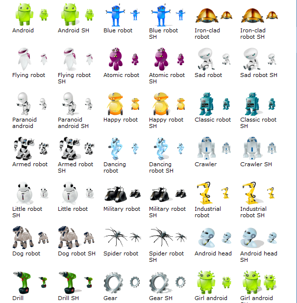 Android Icons Free Android Icons Free