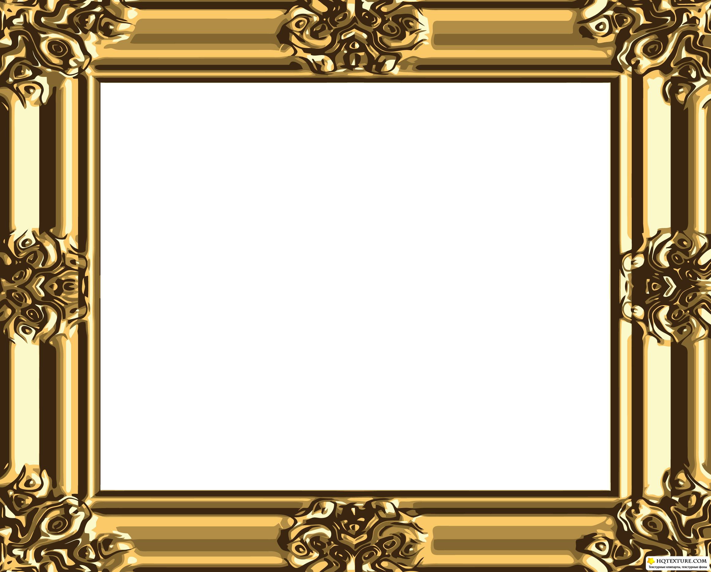 5 Gold Vintage Frame Vector Images