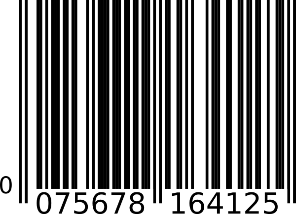 Barcode No Background Clip Art