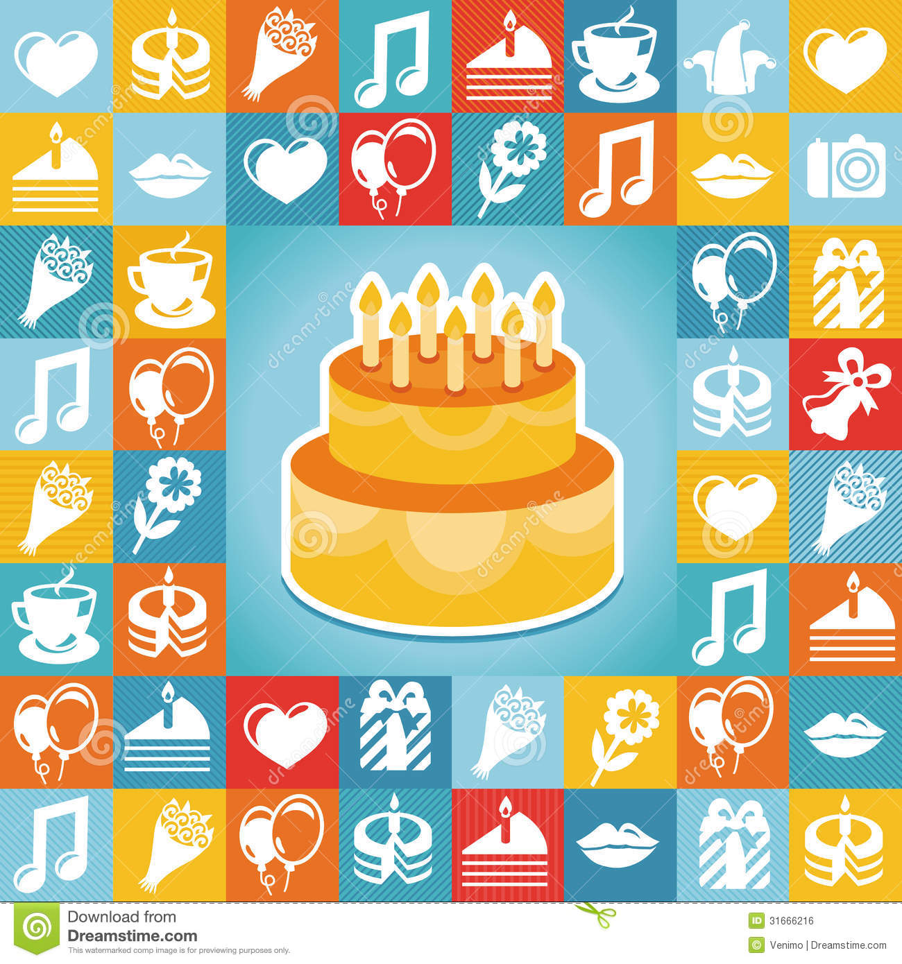 Birthday Party Icons