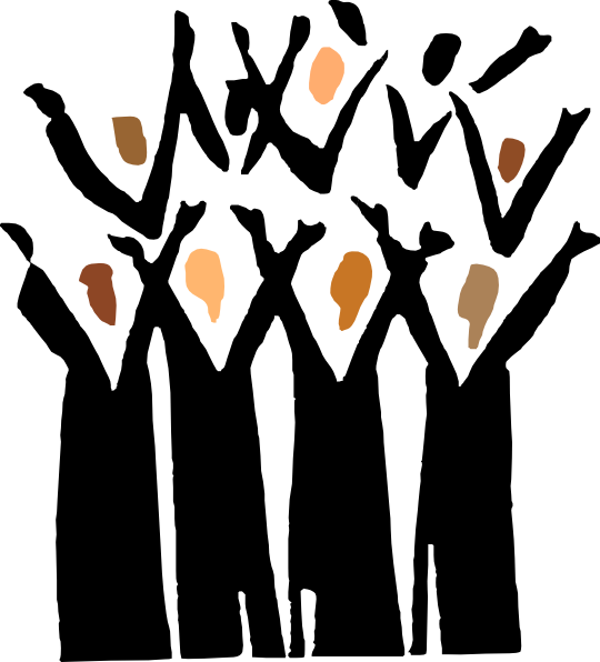 Black Gospel Choir Clip Art