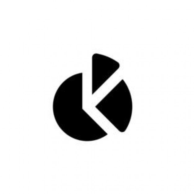 Black Icon Pie-Chart Black Icon Pie-Chart
