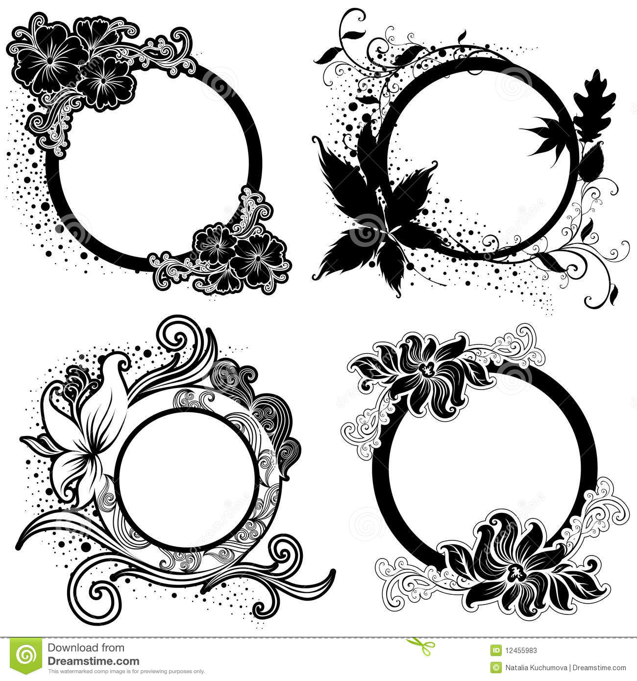 Black Vintage Frame Vector Black Vintage Frame Vector