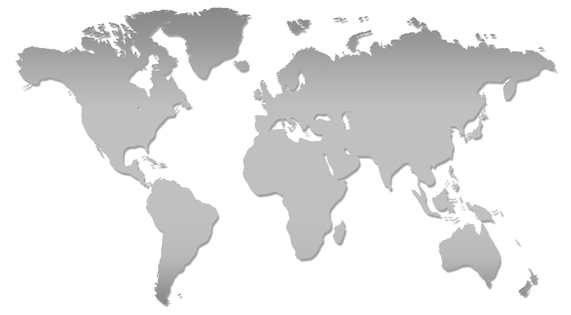 Blank World Map Transparent