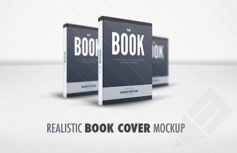 Book Cover Mockup Template