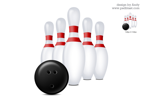 14 Bowling Party Icons Images