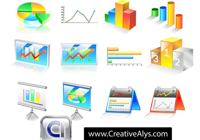 Business Icon Chart