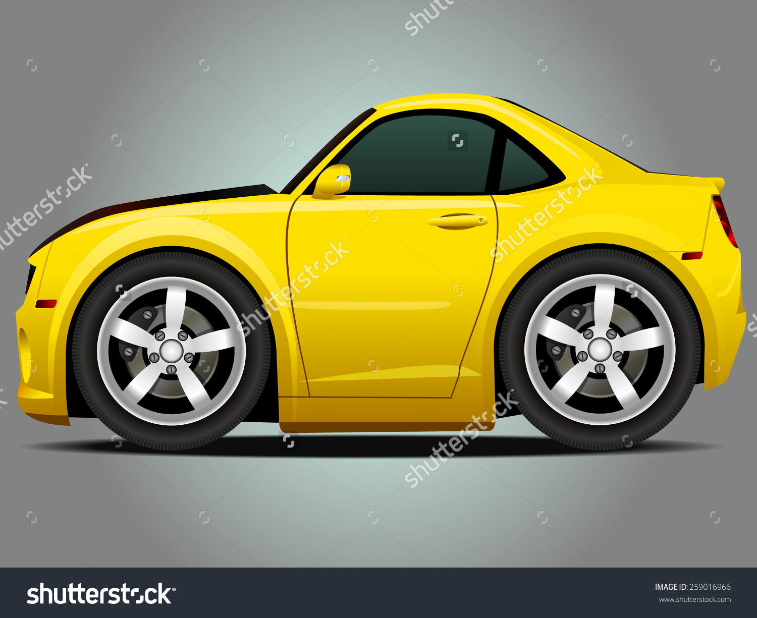 Cartoon Muscle Cars