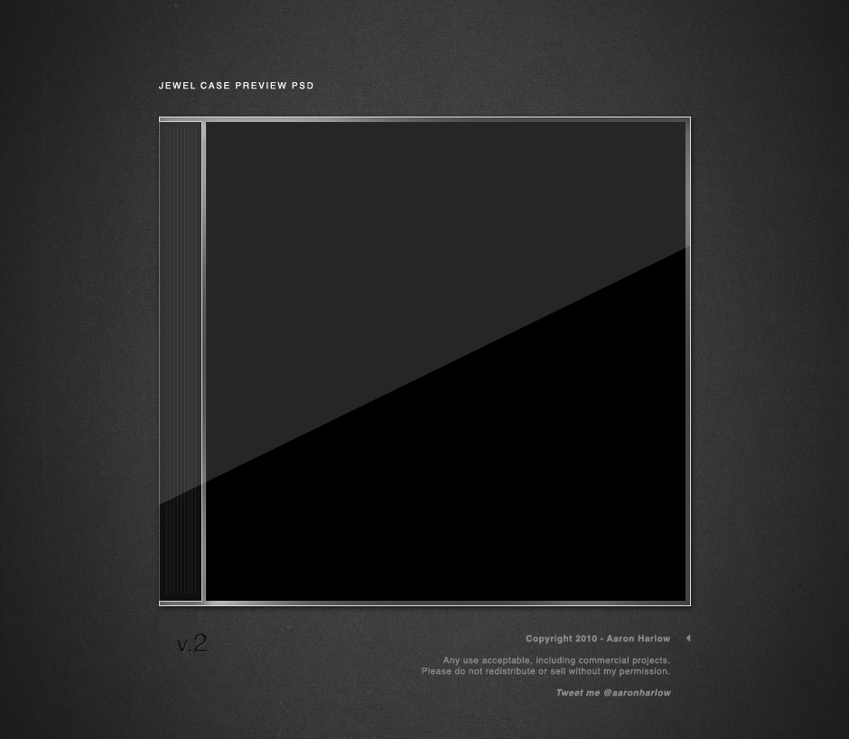 CD Jewel Case Mockup PSD CD Jewel Case Mockup PSD