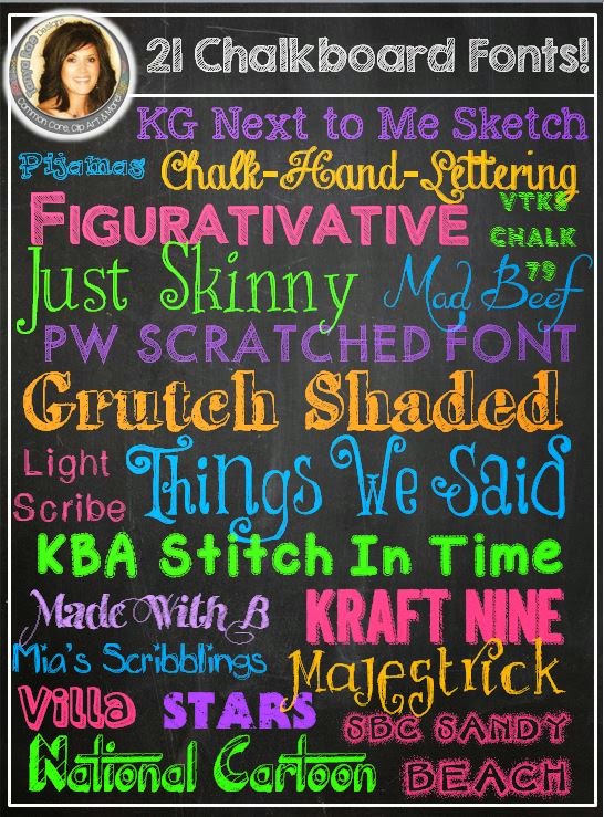 Chalkboard Fonts