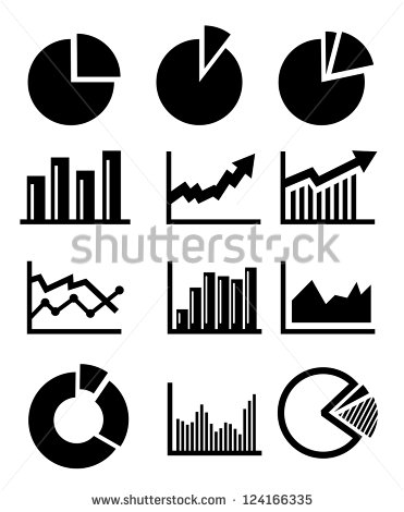 Charts and Graphs Clip Art