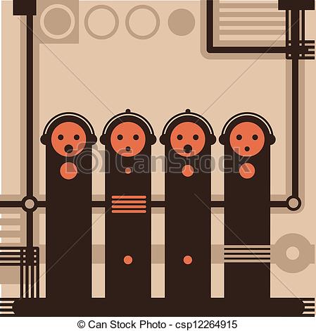 Choir Clip Art Abstract