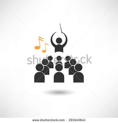 Choir Vector Icon