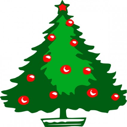 Christmas Tree Clip Art Free