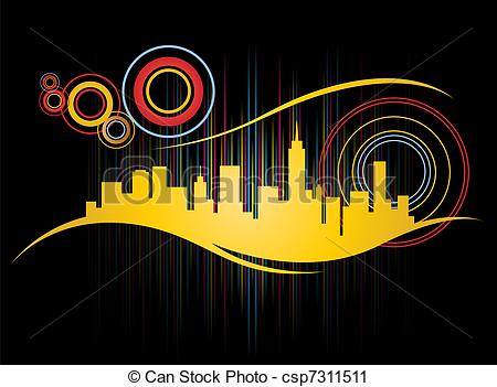 City Skyline Vector