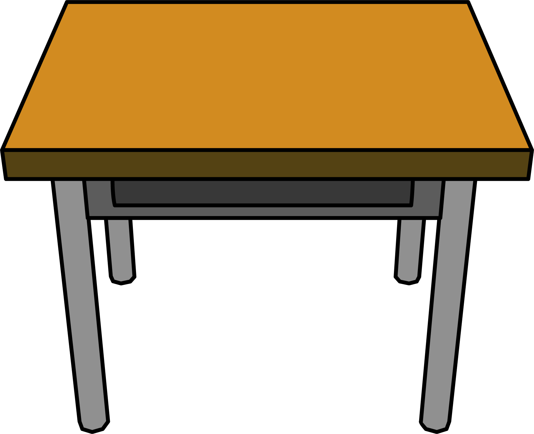 Classroom Desk Clip Art