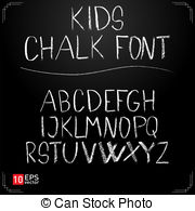 Clip Art Chalkboard Font