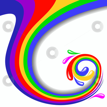 Colorful Swirl Clip Art